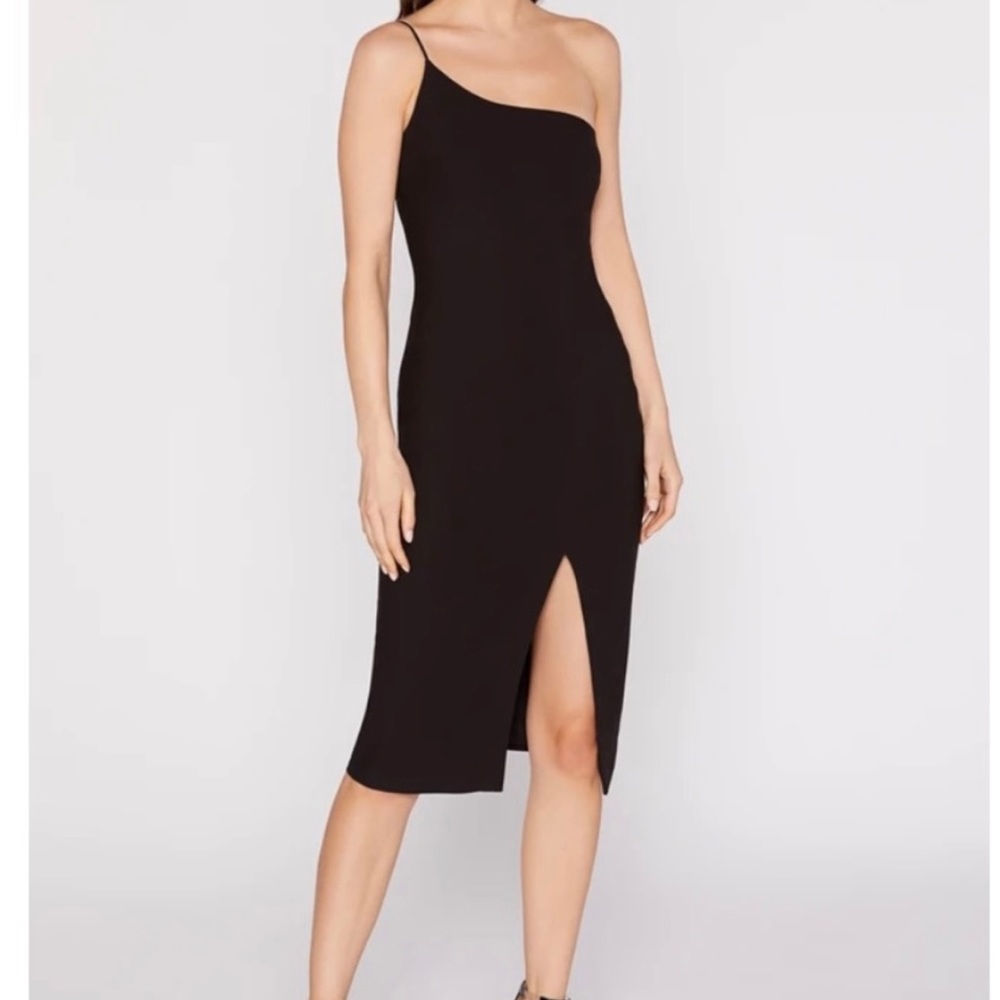 LIKELY Cassidy one-Shoulder Dress in Black NWT!